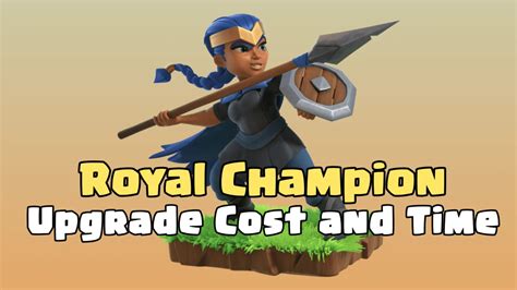 coc royal champion|coc royal champion upgrade cost.